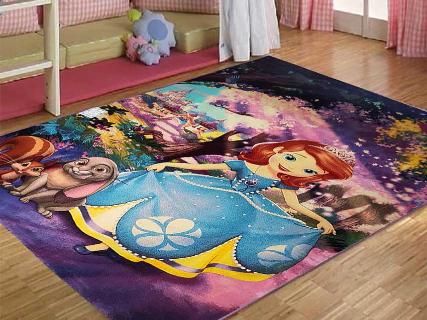 فرش اتاق خواب مناسب کودک و نوجوان