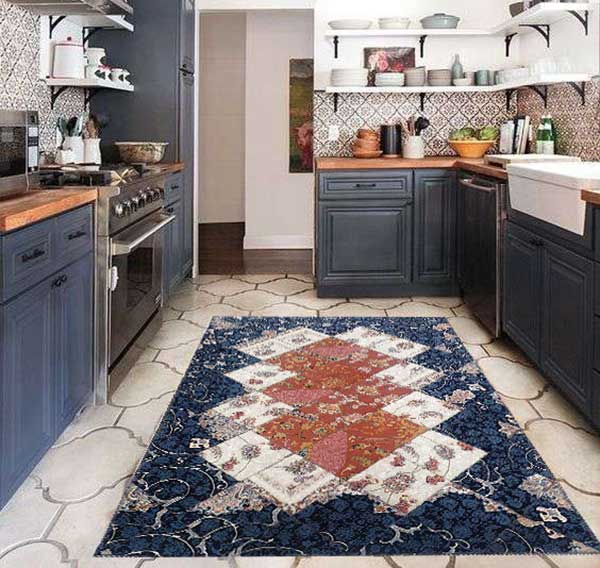 فرش ماشینی مناسب آشپزخانه کاشان