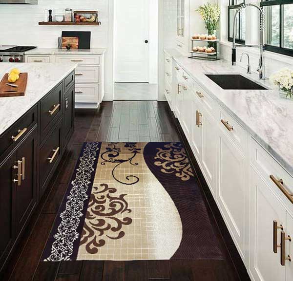 فرش آشپزخانه مدرن کاشان