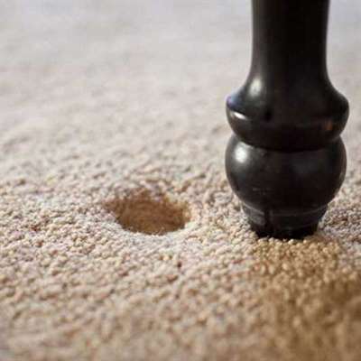 چگونه گودی و شکستگی فرش را از بین ببریم؟